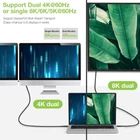 Kép 10/10 - Techly ICOC MUSB40-CMCM08 USB 4.0 USB-C-tól USB-C Thunderbolt 4 PD M/M 80cm Kábel