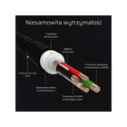Kép 5/5 - Green Cell KABGCSET06 Lightning kábel 2 M Fekete