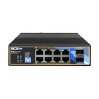 Kép 2/5 - BCS BCS-B-ISP08G-2SFP Ipari PoE Switch 8 Port DIN Sín 1Gbps