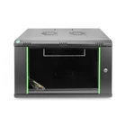 Kép 3/9 - Digitus DN-19 07-U-EC-SW állvány 7U Falra szerelhető állvány Fekete