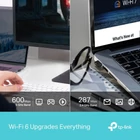 Kép 5/8 - TP-Link Archer TX10UB Nano WiFi 6 AX1800 USB Ethernet Adapter
