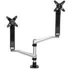 Kép 2/10 - StarTech.com ARMDUAL30 asztali TV konzol 76,2 cm (30") Fekete, Ezüst