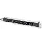 Kép 1/4 - Digitus DN-95426 áramelosztó egység (PDU) 12 AC kimenet(ek) 1U