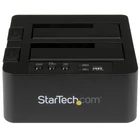 Kép 2/7 - StarTech.com SDOCK2U313R duplikátor HDD másoló Fekete 2 másolatok