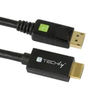 Kép 4/9 - Techly ICOC DSP-H12-020 DisplayPort-HDMI Kábel 1080p*60Hz 2m M/M