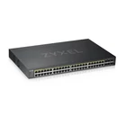 Kép 1/4 - Zyxel GS1920-48HPV2 Vezérelt Gigabit Ethernet (10/100/1000) Ethernet-áramellátás (PoE) támogatása Fekete