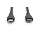 Kép 2/5 - Szilikon USB-C - USB-C tápkábel, USB 2.0 60W, 1 m, fekete