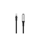 Kép 2/3 - USB-C to RJ45 adapter kábel Cat. 6A S/FTP, 1 Gbit/s, USB 3.2 Gen1, LSZH, 10 m