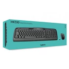 Kép 5/8 - Logitech Wireless Combo MK330 billentyűzet Egér mellékelve Irodai USB QWERTY Nemzetközi amerikai Fekete