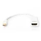 Kép 4/4 - Digitus AK-340404-001-W video átalakító kábel 0,15 M Mini DisplayPort HDMI Fehér