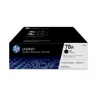 Kép 1/7 - HP 78A 2-pack Black Original LaserJet Toner Cartridges
