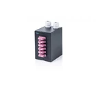 Kép 2/9 - Digitus DN-96990 Optikai szálas DIN sín elosztó, 6-portos, SC DX/LC Quad, fekete