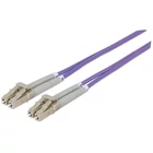 Kép 1/5 - Intellinet 750899 száloptikás kábel 5 M LC OM4 Ibolya