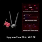 Kép 5/8 - TP-Link Archer TXE75E Belső WLAN / Bluetooth 5400 Mbit/s
