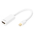 Kép 1/4 - Digitus AK-340404-001-W video átalakító kábel 0,15 M Mini DisplayPort HDMI Fehér