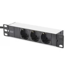 Kép 1/6 - Digitus DN-95411 elektromos elosztó 2 M 3 AC kimenet(ek) Fekete