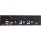 Kép 5/6 - StarTech.com SV231HU34K6 KVM kapcsoló Keretállvány Fekete