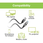 Kép 10/10 - Techly ICOC U3A-RJ45-010 USB-A a Gigabit Ethernet RJ45 hálózati adapter/kábel 1m