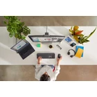 Kép 4/5 - Logitech Master 920-010251 billentyűzet Irodai Bluetooth QWERTY Nemzetközi amerikai Grafit