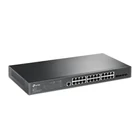 Kép 2/5 - TP-Link JetStream TL-SG3428 hálózati kapcsoló Vezérelt L2/L3 Gigabit Ethernet (10/100/1000) 1U Fekete