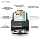 Kép 4/5 - Epson FastFoto FF-680W Lapadagolós szkenner 600 x 600 DPI A4 Fekete