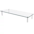 Kép 1/8 - Digitus DA-90358 asztali TV konzol 81,3 cm (32") Szabadon álló Átlátszó