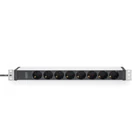 Kép 3/4 - Digitus DN-95428 áramelosztó egység (PDU) 8 AC kimenet(ek) 1U