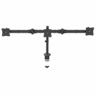 Kép 1/8 - StarTech.com ARMTRIO asztali TV konzol 61 cm (24") Fekete