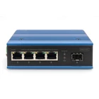 Kép 3/5 - Digitus DN-651135 hálózati kapcsoló Beállítást nem igénylő (unmanaged) Gigabit Ethernet (10/100/1000) Fekete, Kék