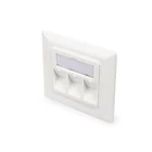 Kép 1/3 - Digitus DN-93821 csatlakozóaljzat RJ-45 Fehér