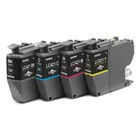 Kép 2/4 - Brother LC-421VAL PagePack 4 db Eredeti Standard teljesítmény Fekete, Cián, Magenta, Sárga