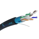 Kép 2/2 - Extralink EX.17108 hálózati kábel Fekete 305 M Cat6 F/UTP (FTP)