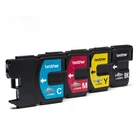 Kép 2/3 - Brother LC980VALBP tintapatron 4 db Eredeti Fekete, Cián, Magenta, Sárga