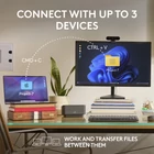 Kép 10/10 - Logitech 910-006930 egér Irodai Jobbkezes RF vezeték nélküli + Bluetooth Lézer 8000 DPI