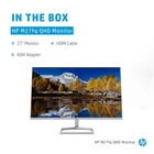 Kép 8/9 - HP M27fq QHD Monitor számítógép monitor 68,6 cm (27") 2560 x 1440 pixelek Quad HD LCD Ezüst