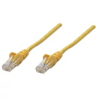 Kép 1/4 - Intellinet Cat5e, UTP, 7.5m hálózati kábel Sárga 7,5 M U/UTP (UTP)