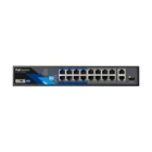 Kép 1/6 - BCS BCS-B-SP1602G-1SFP 16-portos PoE switch exPoE technológiával 150W teljesítménnyel