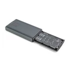 Kép 5/5 - USB 3.1 Type-C ház/klónozó állomás M.2 NVMe SSD-khez 20 Gbps, alumínium, szerszám nélküli