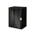 Kép 1/3 - Digitus DN-19 16-U-SW állvány 16U Falra szerelhető állvány Fekete