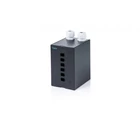 Kép 1/8 - Digitus DN-96991 Optikai szálas DIN sín elosztó, 6-portos, SC SX/LC DX, fekete
