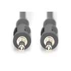 Kép 2/2 - Digitus AK-510100-015-S audio kábel 1,5 M 3.5mm Fekete