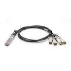 Kép 2/3 - Digitus DN-81322 InfiniBand és száloptikai kábel 2 M SFP+ 4x QSFP+ Fekete
