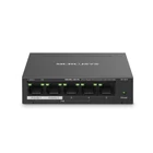 Kép 1/10 - Mercusys MS105GP hálózati kapcsoló Gigabit Ethernet (10/100/1000) Ethernet-áramellátás (PoE) támogatása Fekete