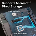 Kép 5/6 - Crucial T500 1 TB M.2 PCI Express 4.0 NVMe TLC