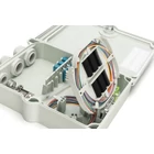 Kép 9/10 - Külső FTTH elosztó doboz, 12 hegesztés, 12x (LC/PC), hegesztési kazetta, 260x190x60 mm, IP65