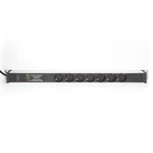 Kép 2/5 - Digitus DN-95412 áramelosztó egység (PDU) 7 AC kimenet(ek) 0U Fekete, Ezüst