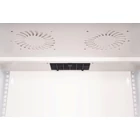Kép 5/9 - 19" 12U falra szerelhető hálózati szekrény, SOHO PRO 595 x 540 x 400 mm, üvegajtó, szürke, összeszerelés nélkül, 60 kg