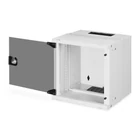 Kép 6/10 - 10" 6U falra szerelhető hálózati szekrény, SOHO PRO 325 x 315 x 300 mm, üvegajtó, szürke, szétszerelve, 30 kg