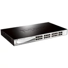 Kép 2/3 - D-Link DGS-1210-28P hálózati kapcsoló Vezérelt L2 Ethernet-áramellátás (PoE) támogatása 1U