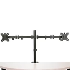 Kép 4/10 - StarTech.com ARMDUAL2 asztali TV konzol 81,3 cm (32") Fekete